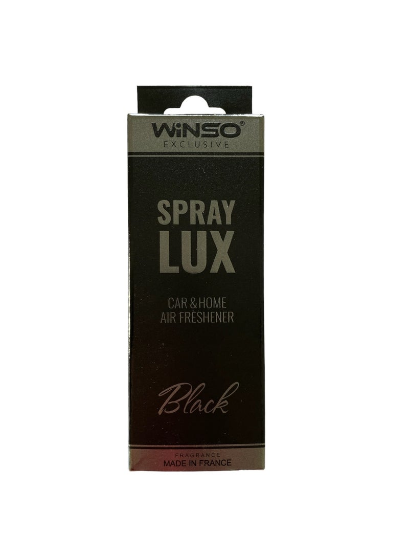 WINSO Car Air Freshener Exclusive Lux Spray Black a Fragrance With luxurious enchanting Aroma. Fragrance is made in France C20  - Image 2