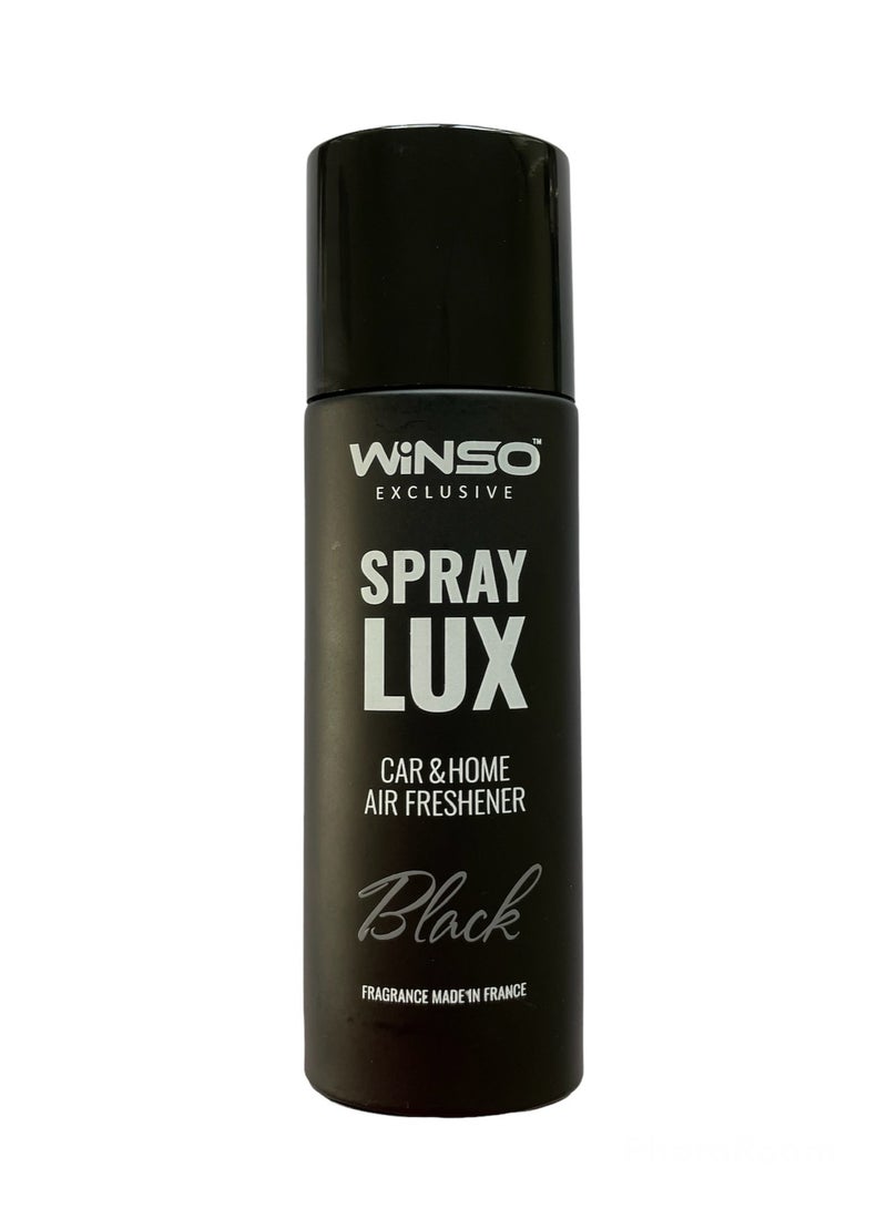 WINSO Car Air Freshener Exclusive Lux Spray Black a Fragrance With luxurious enchanting Aroma. Fragrance is made in France C20  - Image 3