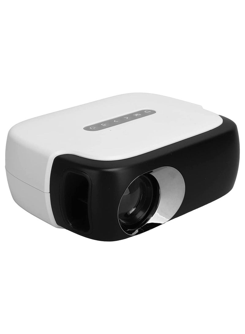 M MIAOAN 860 Micro Projector Home Portable Projector Black - Image 1
