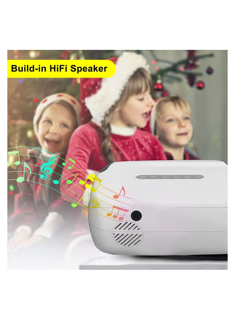 M MIAOAN 860 Micro Projector Home Portable Projector Black - Image 4