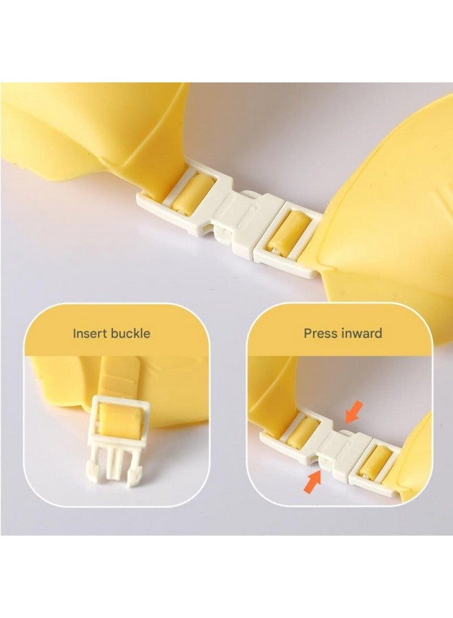 OLWICK® Baby Shower Cap Shield and Cup Set, Visor Hat for Eye and Ear Protection for 0-12 Years Old Children, Cute Crown Shape Makes the Baby Bath More Fun, Pack Of 2, Yellow - Image 5