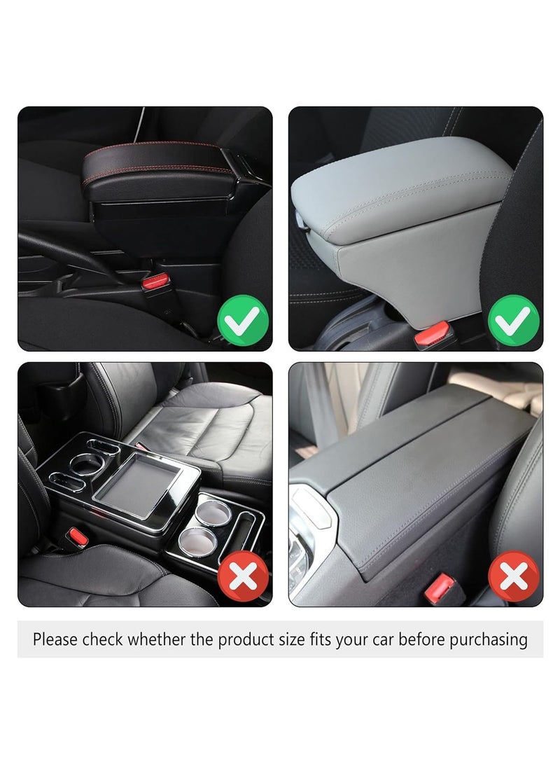 MOB Premium Quality Car Armrest Cushion Handrail Pad Soft and Comfortable For Car Cushion Pad 1 Pcs Beige & Black - Image 5