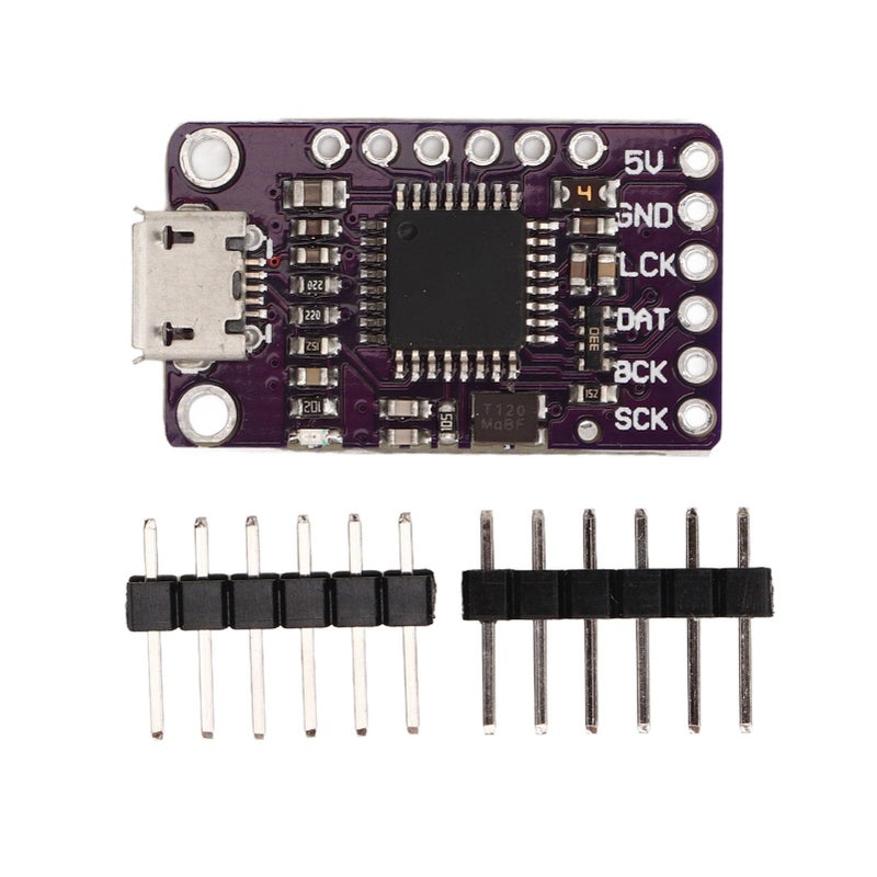 PCM2706U2 وحدة فك ترميز صوتي ستريو من USB إلى IIS 5V S/PDIF توافق واسع سهلة التركيب - Image 2