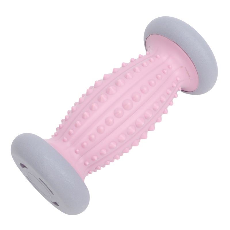 Foot Massage Roller Muscle Relaxing Reduce Discomfort Plantar Fasciitis Massaging Tool for Leg Hand Pink - Image 5