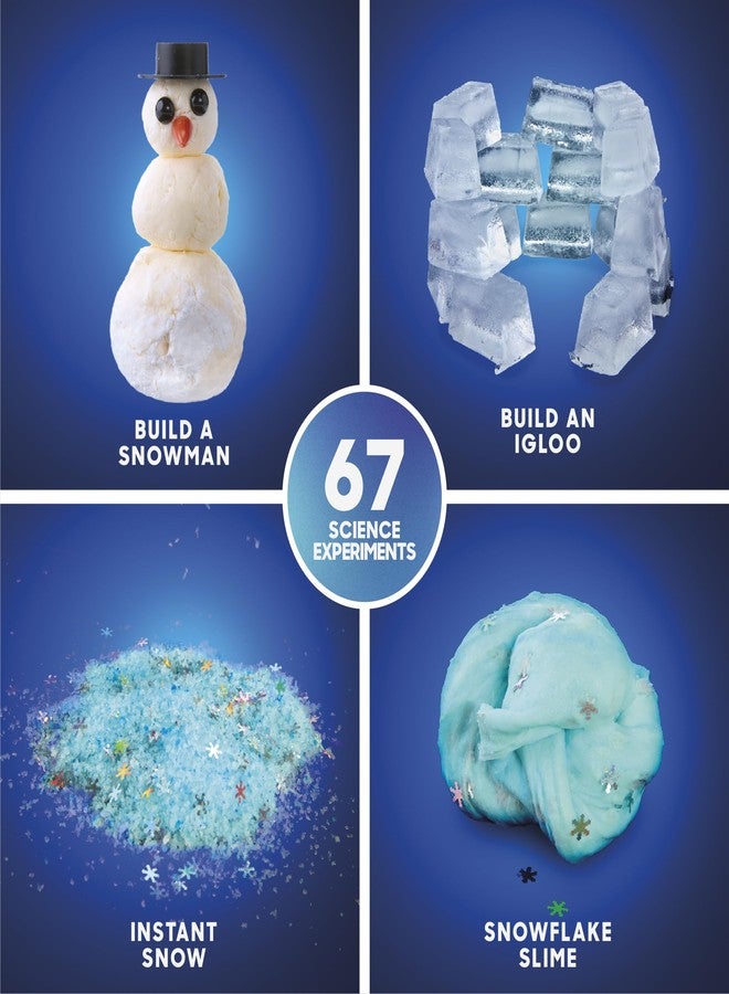 Discovery Kids Discovery™ Frozen Earth Science Kit - 67 Experiments STEM Chemistry Lab for Kids| Grow Crystals, Make Snow & Slime, Ice Explosions & More| Educational Learning Activity Toy| DIY STEM Set Gift| Ages 8+ - Image 3
