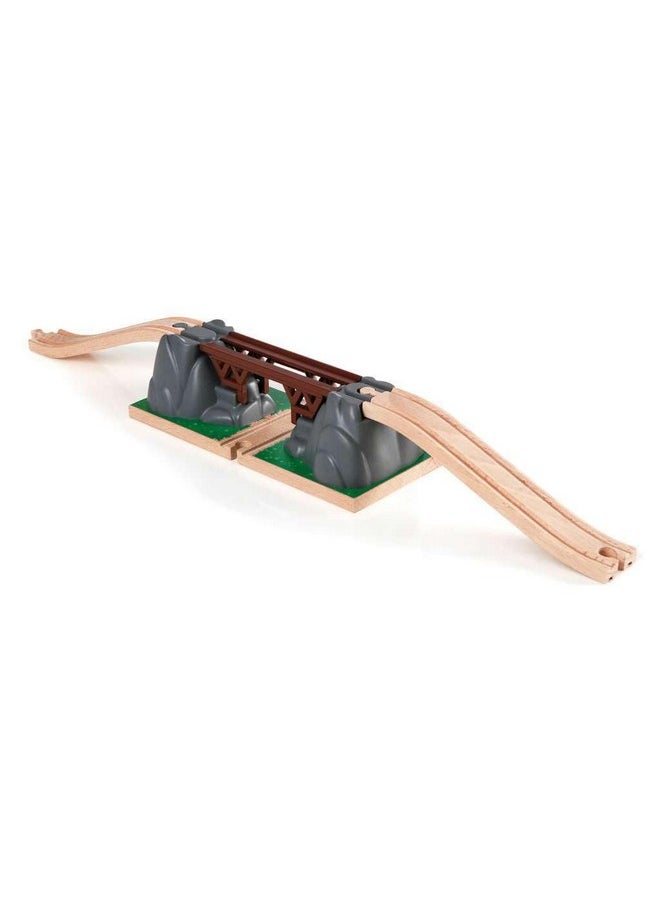 Brio BRIO World Collapsing Bridge for Wooden Train Set - 3-Piece Accessory - FSC-Certified - Compatible with BRIO Railway and Train Track Sets - Encourages Fun Creativity - Kids Ages 3 & Up  - Image 3