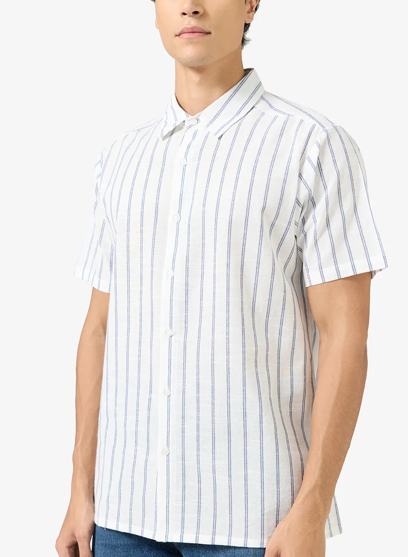 Seventy Five  Regular Fit Classic Shirt for Men | Best Price UAE