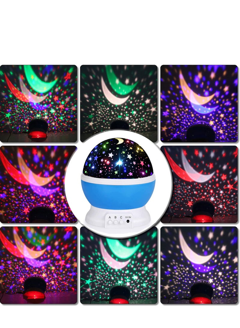 Cool Baby Star Ceiling Star Light Projector 2-3 Years Old Gift Baby Night Light Projector Girls Bedroom Party Decorative Light - Image 4