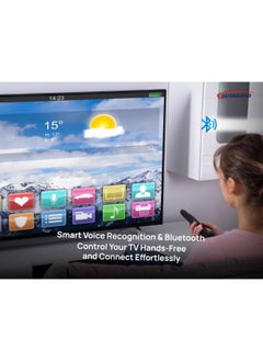 جينيرال جولد تلفزيون ذكي من General Gold بقياس 70 بوصة، بدقة 4K UHD، يعمل بنظام WebOS Hub، تصميم بدون إطار، تحكّم صوتي، بلوتوث، يدعم Netflix وYouTube وPrime Video  - Image 5