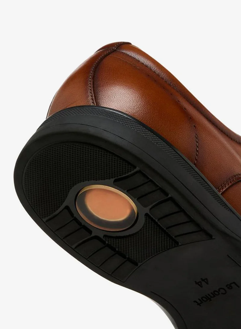 Le Confort BROWN Men Lace-Up Leather Derby Shoes for Men | Best Price UAE
