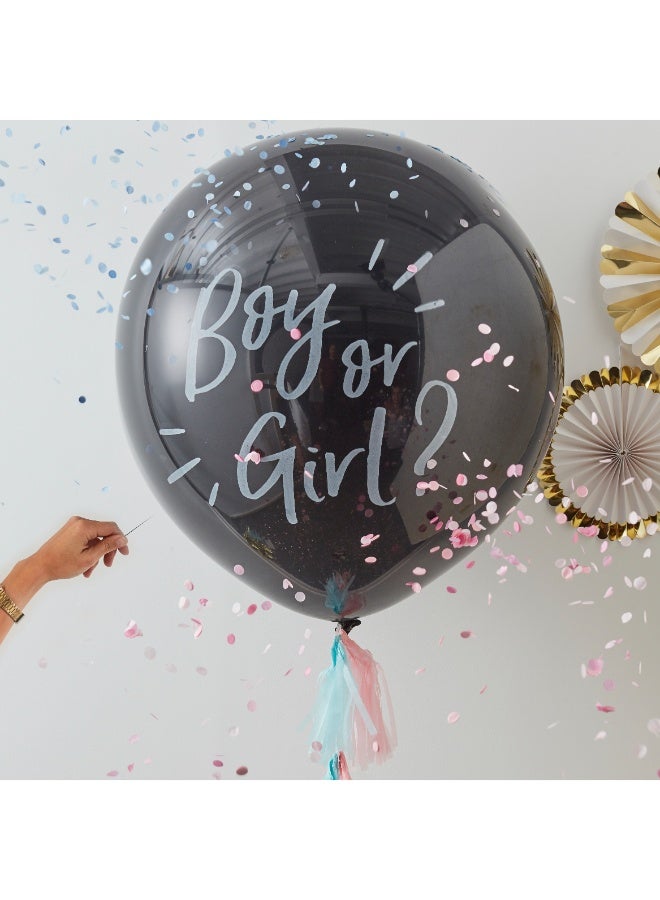 Ginger Ray 36" Gender Reveal Balloon Kit - Image 3
