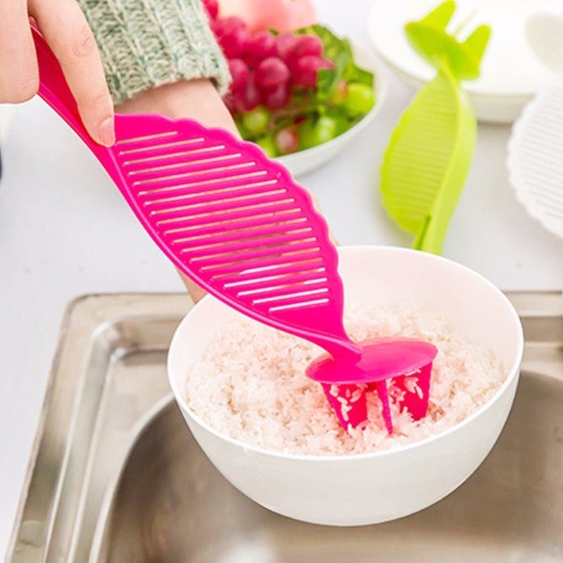 Mezons Set of 3 Pcs Multifunctional Spoon Rice Washer Filter Strainer Colanders Scoop Kitchen Device - Image 2