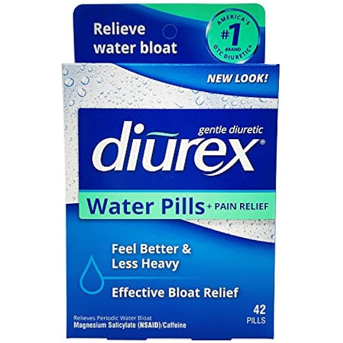 Diurex Water Pills, 42 Count Pills (Pack of 3) - Image 1