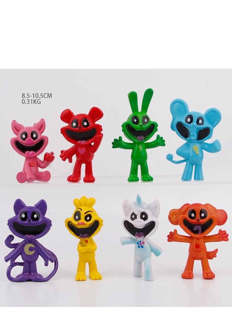NIBEMINENT - 8-Piece poppy playtime 3 smiling critters Figure Set - Image 1