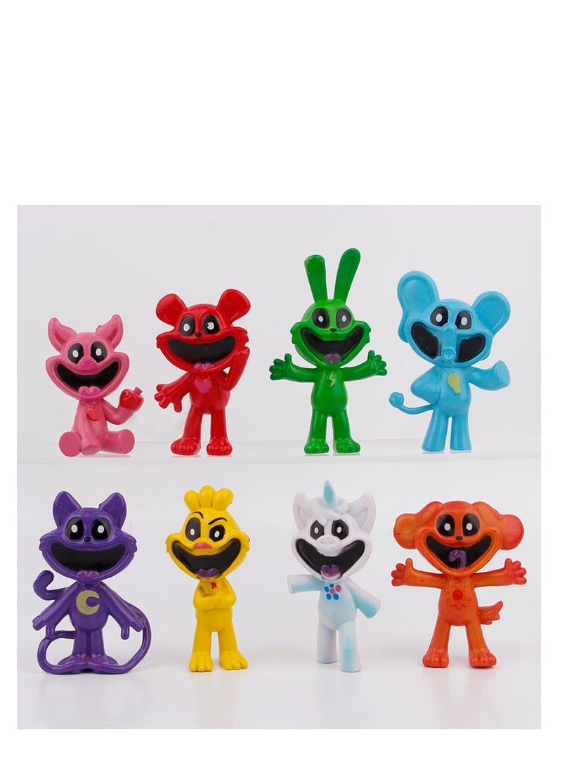 NIBEMINENT - 8-Piece poppy playtime 3 smiling critters Figure Set - Image 1