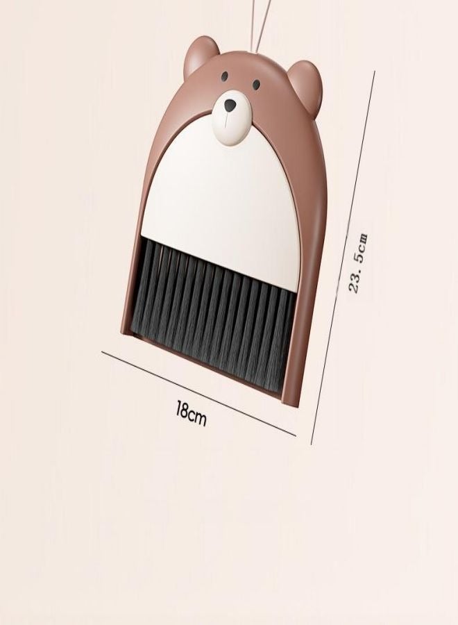 Small broom with dustpan set, keyboard cleaning brush, desktop clutter cleaning brush - Image 4