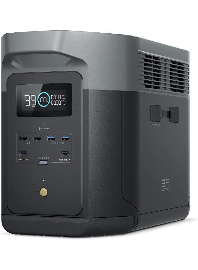 ECOFLOW EF ECOFLOW Portable Power Station DELTA 2 Max, 2400W LFP Solar ...