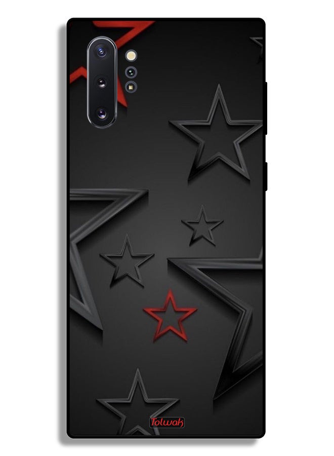 Tolwak Samsung Galaxy Note 10 Plus Protective Case Cover Stars Pattern - Image 1