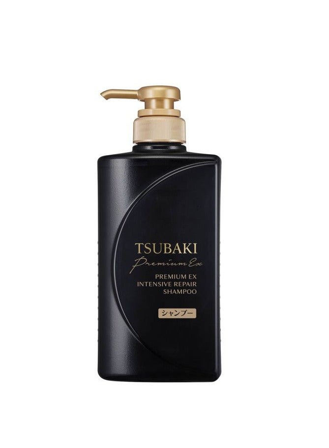 Tsubaki Premium EX Intensive Repair Shampoo for Damaged Hair and Root Care