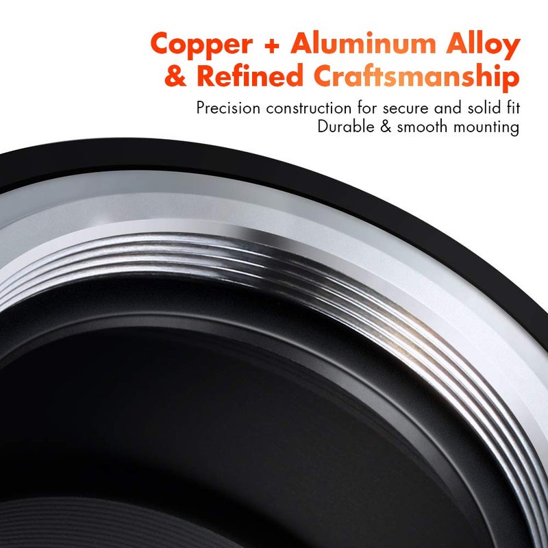 K&F Concept M42 to Fuji X Lens Mount Adapter for M42 Screw Mount Lens to Fujifilm Fuji X-Series X FX Mount Mirrorless Cameras with Matting Varnish Design for Fuji XT2 XT20 XE3 XT1 X-T2 - Image 4