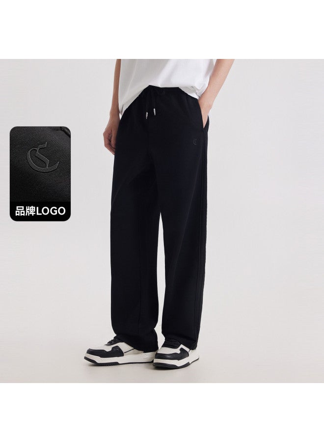 Cabbeen Men's Casual Pants With Side Webbing And High-frequency Logo Long Pants Men's Trousers - Image 2