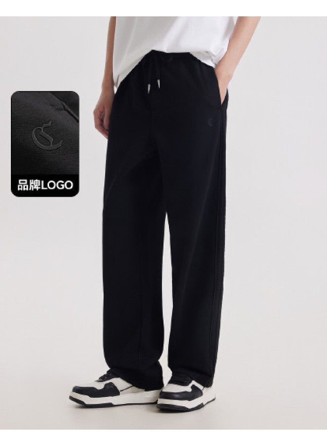 Cabbeen Men's Casual Pants With Side Webbing And High-frequency Logo Long Pants Men's Trousers - Image 1