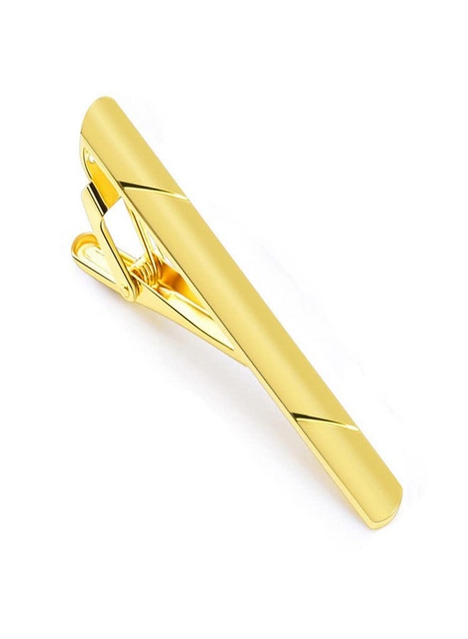 Elandy Metal Tie Clips for Men Necktie Tie Bar Pinch Clips Clasp Clip Clamp Pins for Business Party Wedding Anniversary Xmas Gift - Image 2