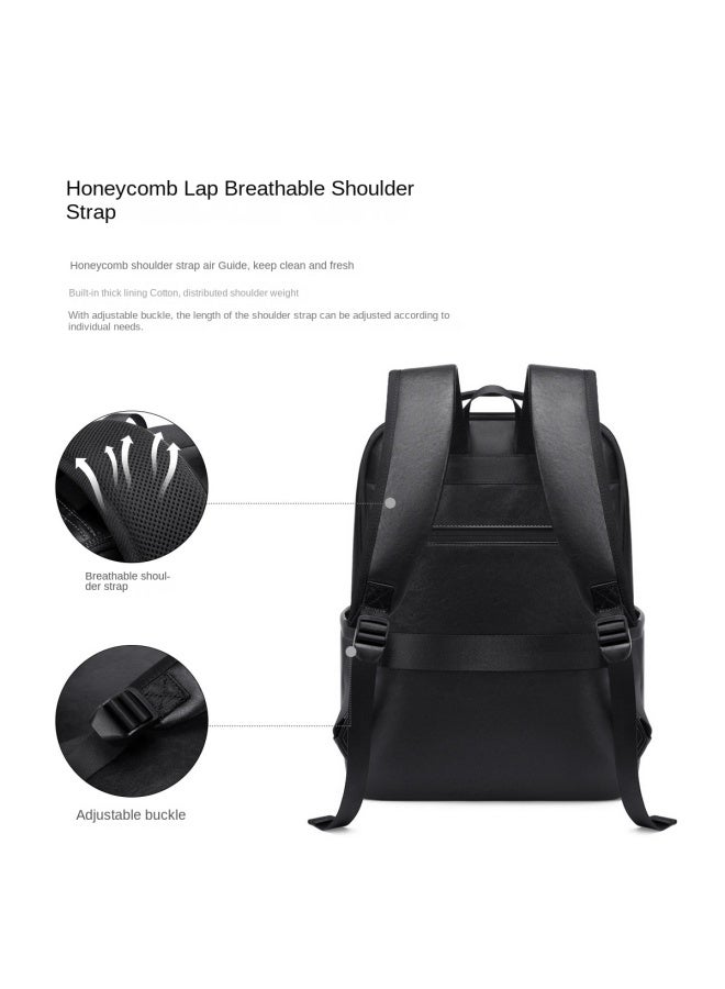 Golf New Men's Backpack, Travel Laptop Bag, Large Capacity Computer Backpack For High School And College Students - Image 3