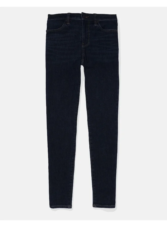 امريكان ايجل High Waist Distressed Jeggings