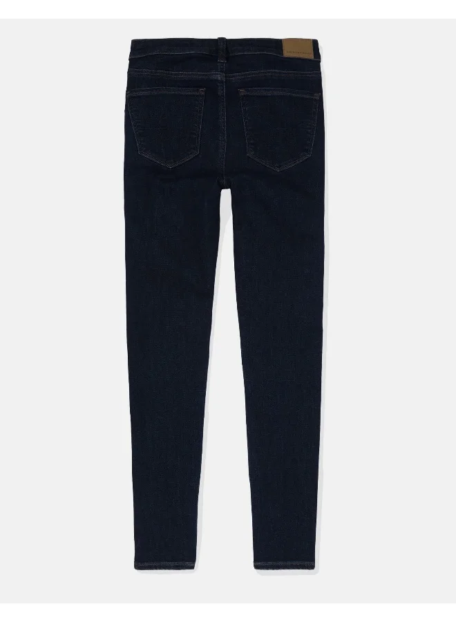امريكان ايجل High Waist Distressed Jeggings