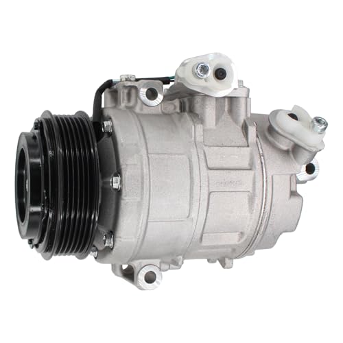 NewYall Air Conditioning A/C Compressor with Clutch for Ford Explorer 3.5L 2011-2015, Police Interceptor Utility 3.7L 2013 2014 2015 - Image 1
