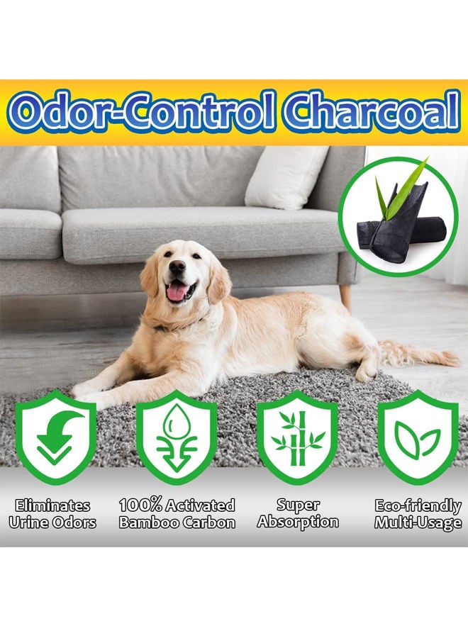 Generic Upgrade Odor Control Extra Large Charcoal Pee Pads for Dogs 6 Layers Ultra Absorbent Dog Pee Pads Leak-Proof Puppy Training Pads Quick Dry Charcoal Puppy Pads  - Image 3