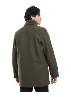 Andora Multi Zippers High Neck Gokh Jacket  - Image 3