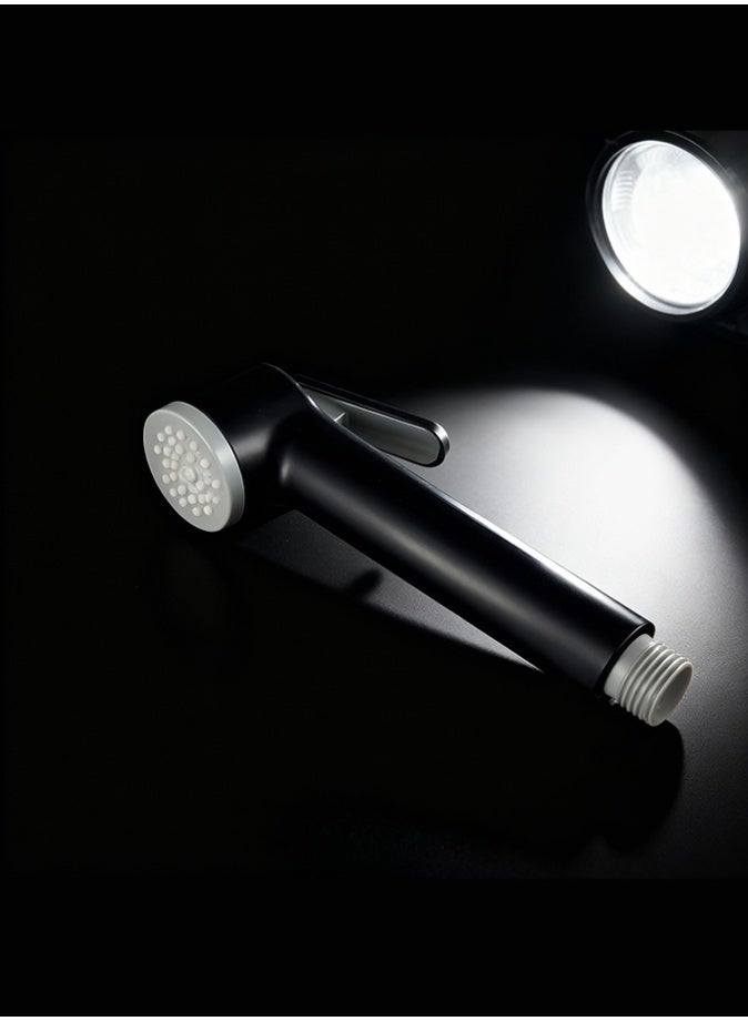 Best Handheld Bidet Spray Shattaf Set | High-Pressure ABS Body with Black Matte Finish | Soft Spray | Easy To Use | Anti-Splash | Bathroom Personal Hygiene Kit | High Quality Hand Shower Set - Image 4
