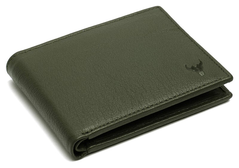 NAPA HIDE Metal Card Holder for Men & Women | RFID Blocking Stainless Steel Visiting & Credit Card Case | Sleek Pocket Wallet with Lock (Metal Finish) (Green) - Image 4