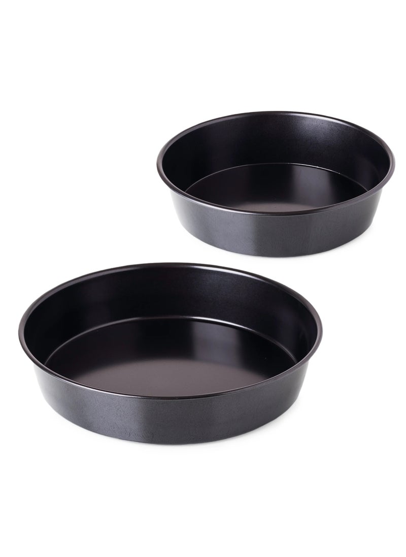 Hic 2 Piece Taflon Round Oven Trays Set  - Image 1