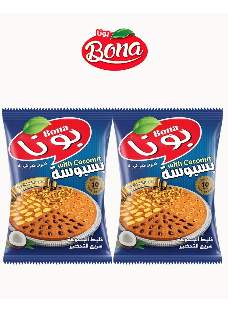 بونا بسبوسة بونا - 350 جم - عبوة من كيسين - Image 1