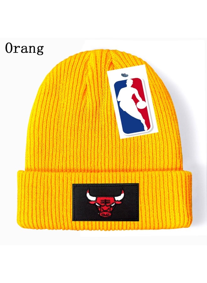 NBA Chicago Bulls Orange Casual Knit Beanie