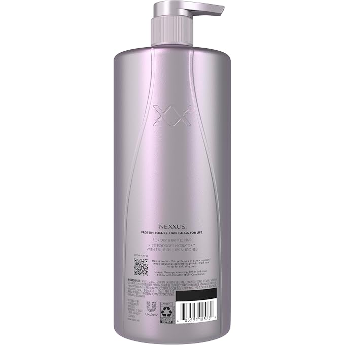 Nexxus Shampoo, for Normal to Dry Hair, 33.8 oz - Image 2
