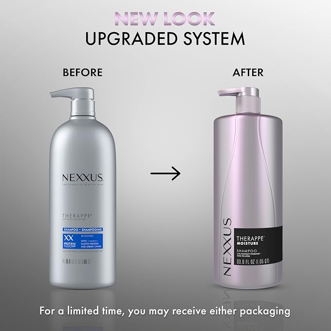 Nexxus Shampoo, for Normal to Dry Hair, 33.8 oz - Image 3