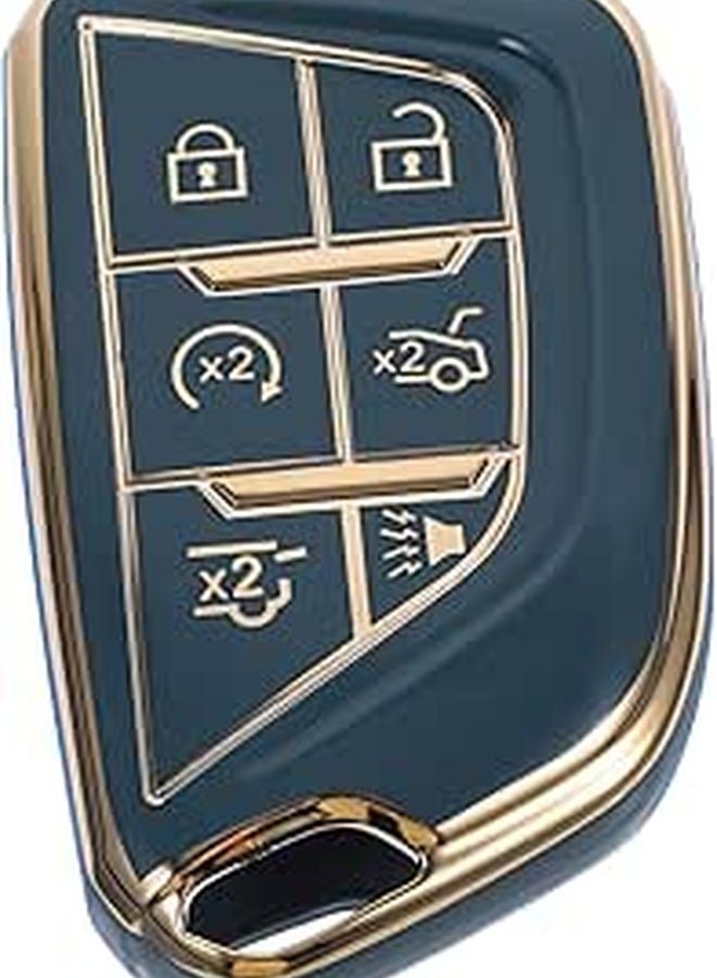 Soft TPU Key Fob Cover for Keyless Entry Remote Protection Easy Installation Stylish Key Holder - Image 1