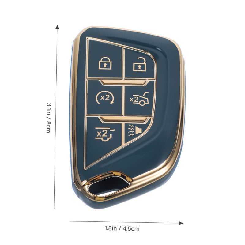 Soft TPU Key Fob Cover for Keyless Entry Remote Protection Easy Installation Stylish Key Holder - Image 3