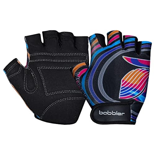 BABBLER Kakapo Gym Gloves, Fitness Gloves with Wrist Support (Large) - Image 1