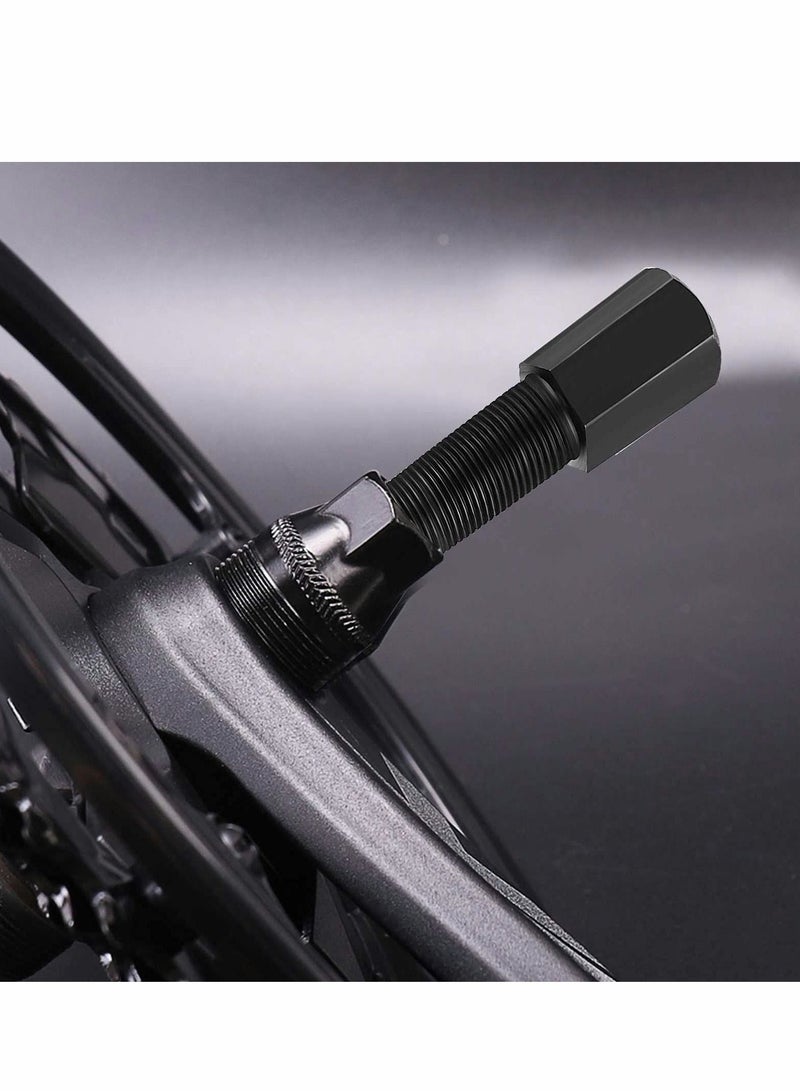 Y&D Crank Remover Bike Tool, 2 PCS Bicycle Puller Arm Tool Compact Cycling Power Pull Pulley Repair Maintenance for Bikes, Black - Image 4