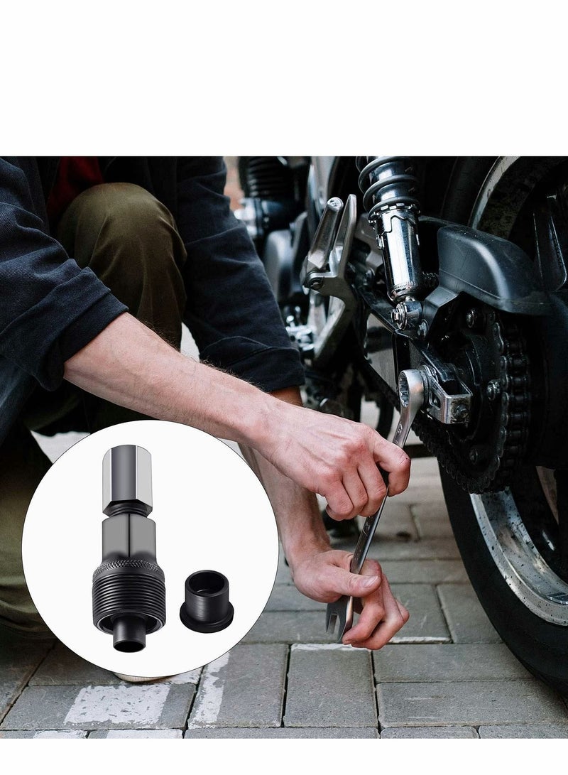 Y&D Crank Remover Bike Tool, 2 PCS Bicycle Puller Arm Tool Compact Cycling Power Pull Pulley Repair Maintenance for Bikes, Black - Image 2