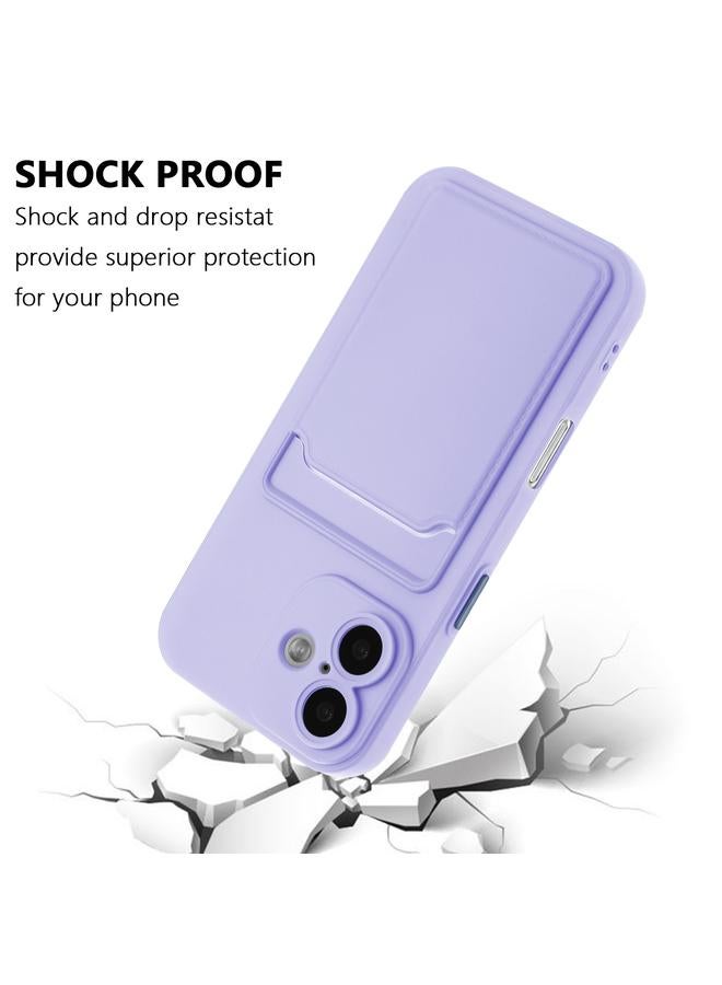 اس-توب جراب لهاتف iPhone 16 Plus مصنوع من مادة TPU ذات ملمس جلدي مع أزرار بلون متباين - Image 4