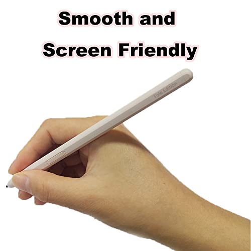 PCTC Galaxy Z Fold 4 S Pen Fold Edition,S Pen Z Fold 4,4096 Pressure Levels,Stylus Pen Replacement for Samsung Galaxy Z Fold 4 5G + Tips/Nibs(Beige) EF- FF92PCBEGUS - Image 4