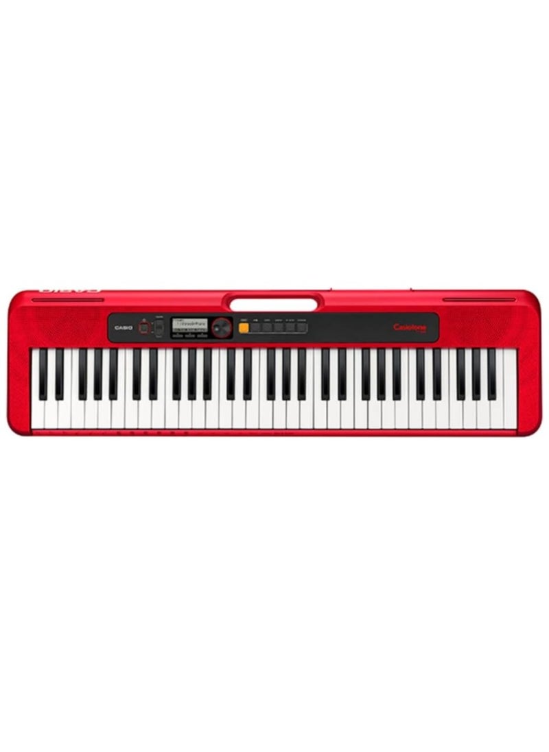 CASIO - CT-S200RD 61 Key Portable Keyboard - Image 1