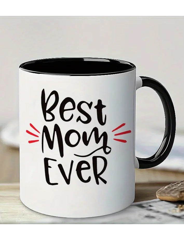 راين أفضل هدايا مبتكرة للأم على الإطلاق - كوب قهوة لطيف - كوب مزدوج الجوانب - فكرة هدية عيد ميلاد مبتكرة للآباء - عمل رائع يا أمي لقد أصبحت رائعة - هدايا للأم من الابن والابنة - 11 أونصة - Image 1