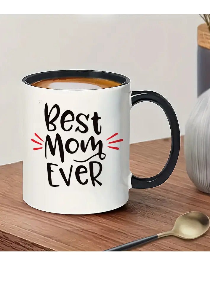 راين أفضل هدايا مبتكرة للأم على الإطلاق - كوب قهوة لطيف - كوب مزدوج الجوانب - فكرة هدية عيد ميلاد مبتكرة للآباء - عمل رائع يا أمي لقد أصبحت رائعة - هدايا للأم من الابن والابنة - 11 أونصة - Image 2